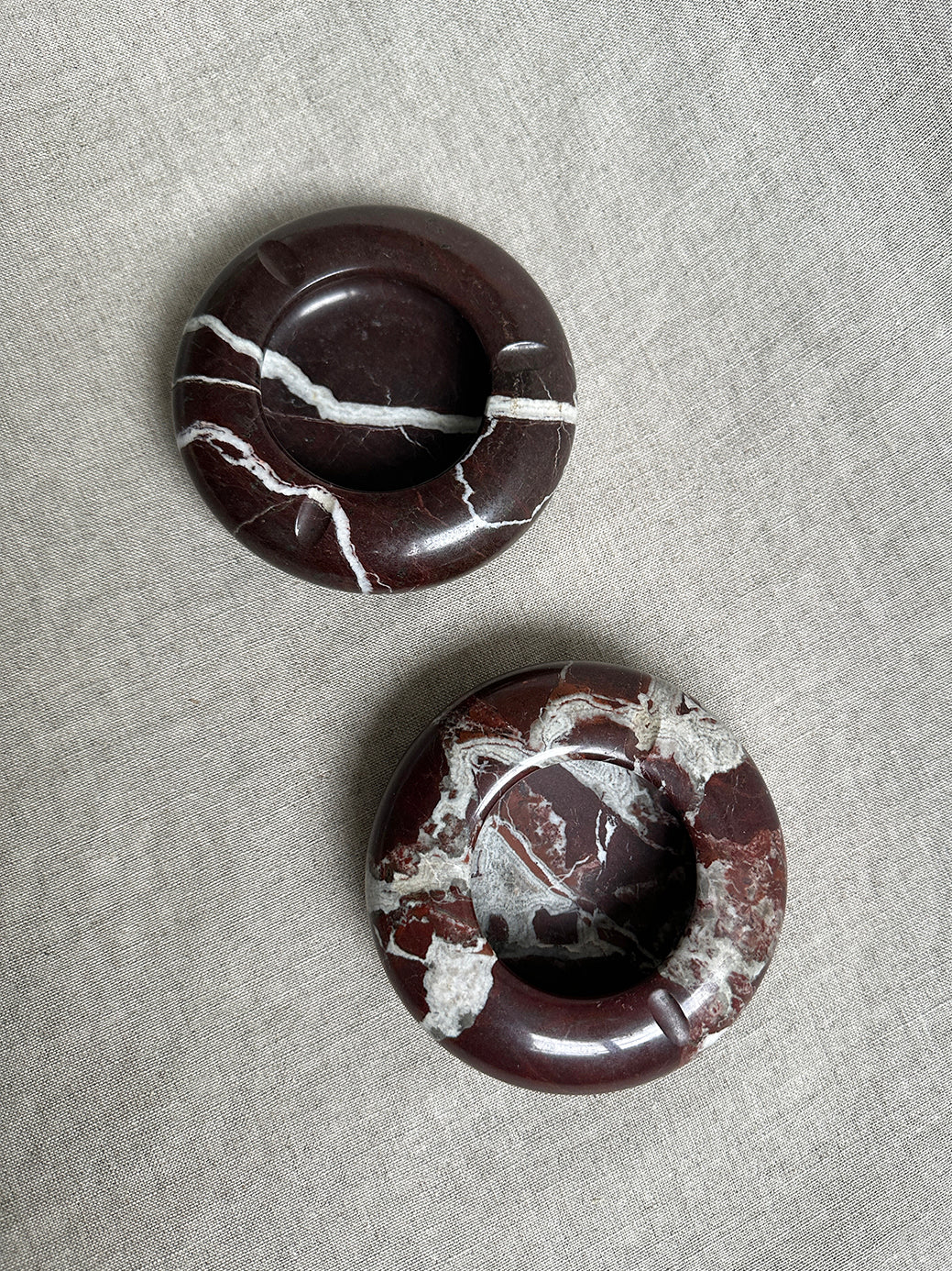 Vintage marble ashtrays/catchalls