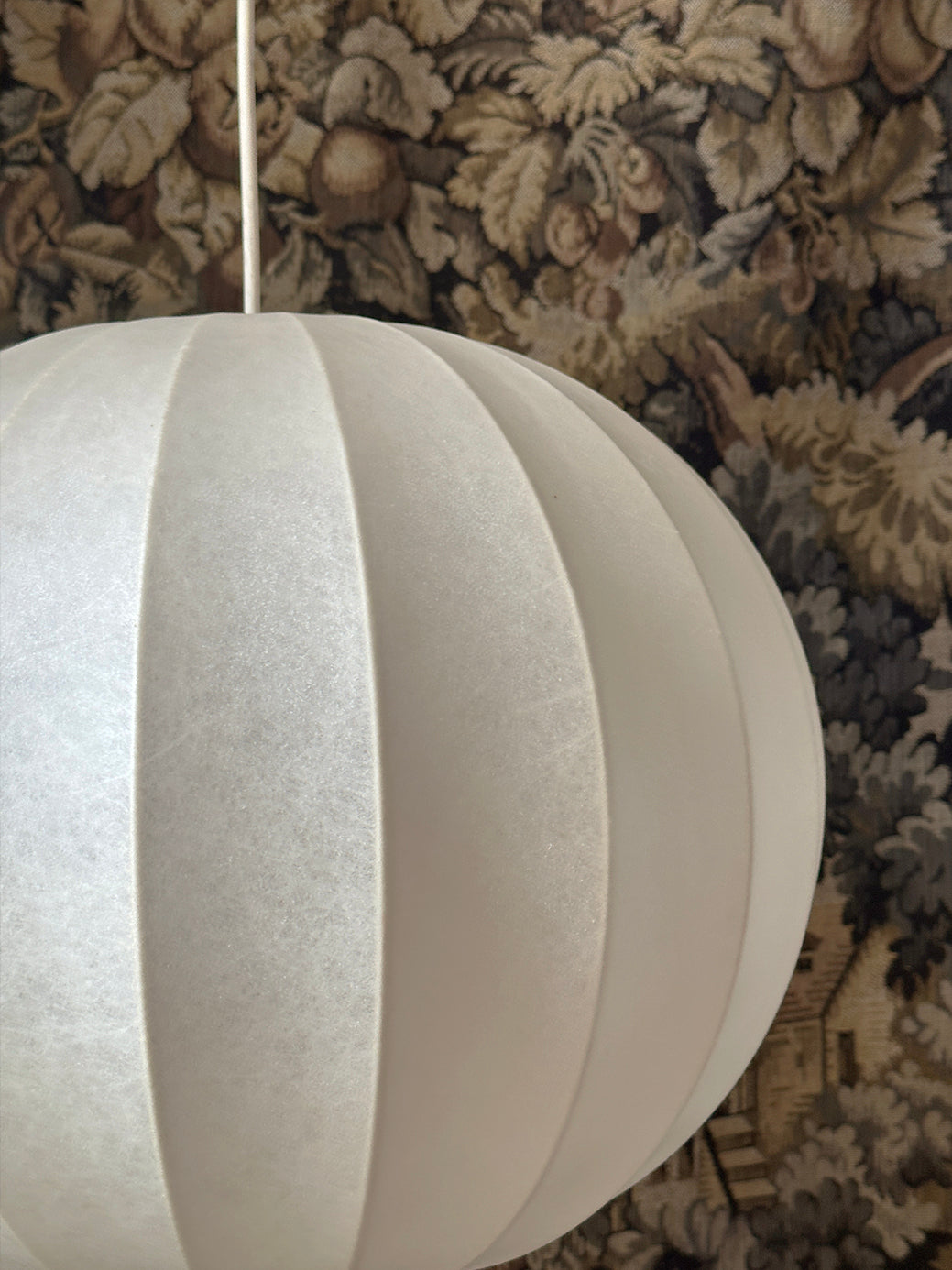 an iconic midcentury modern pendant light designed by Achille Castiglioni, Italy 1960s