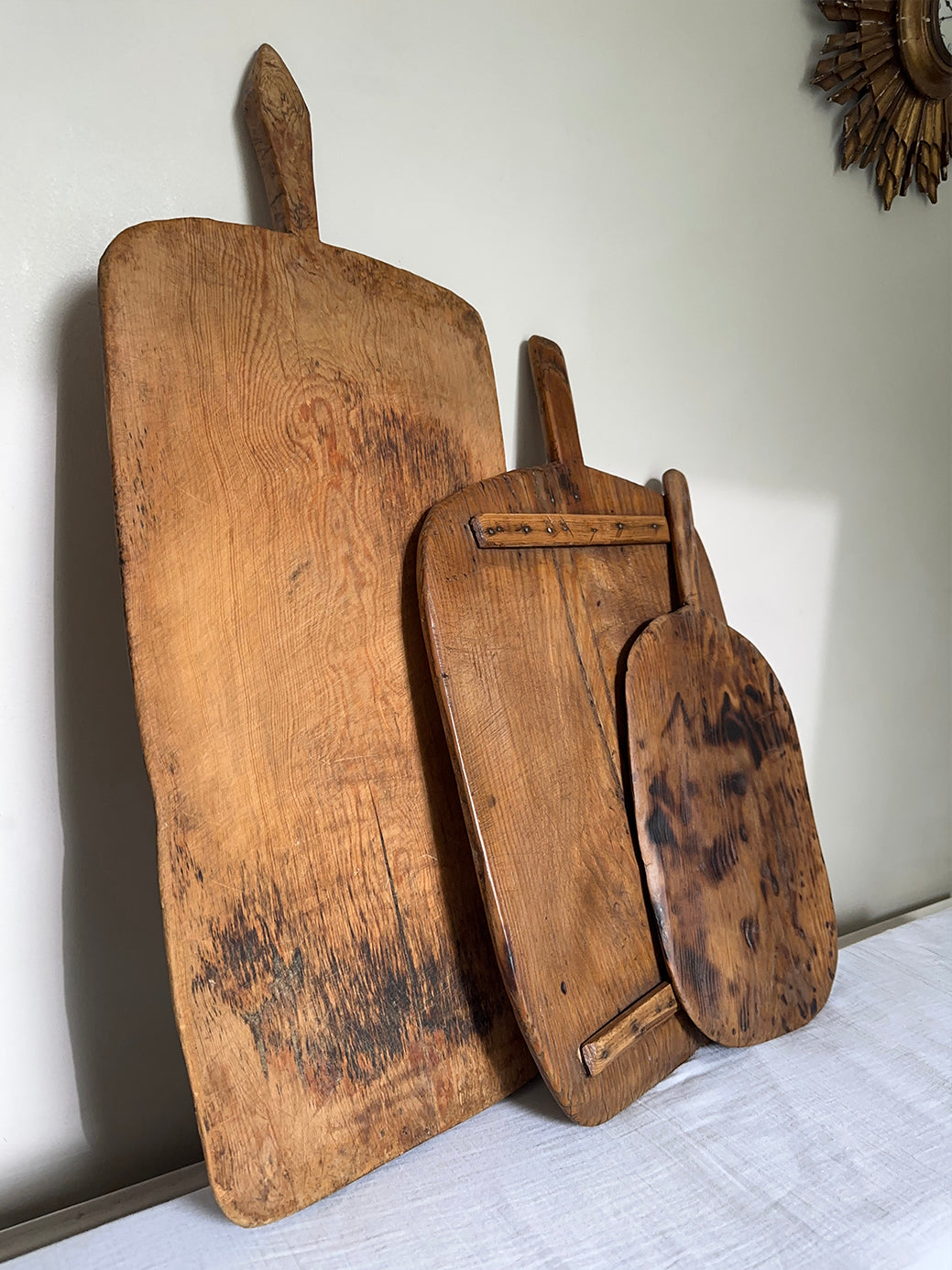 Antique bread boards