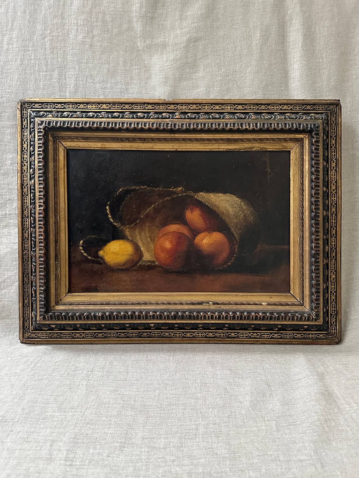 Antique still life painting