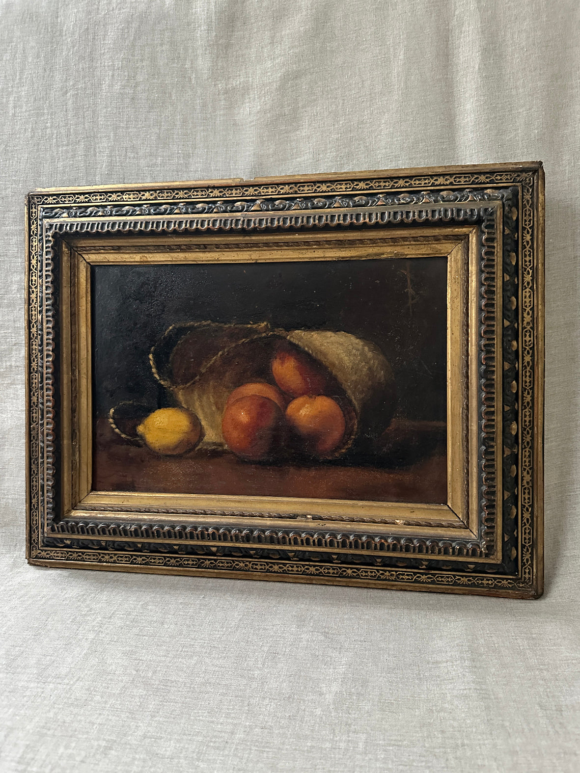 Antique still life painting