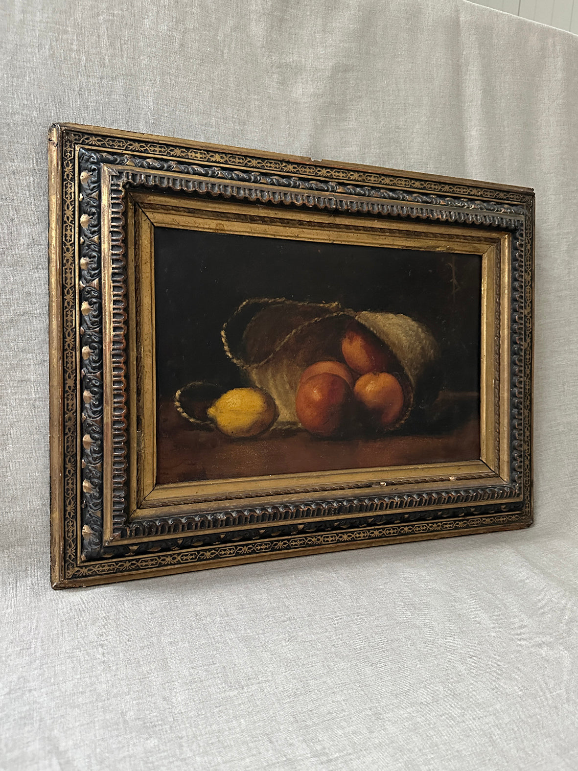 Antique still life painting