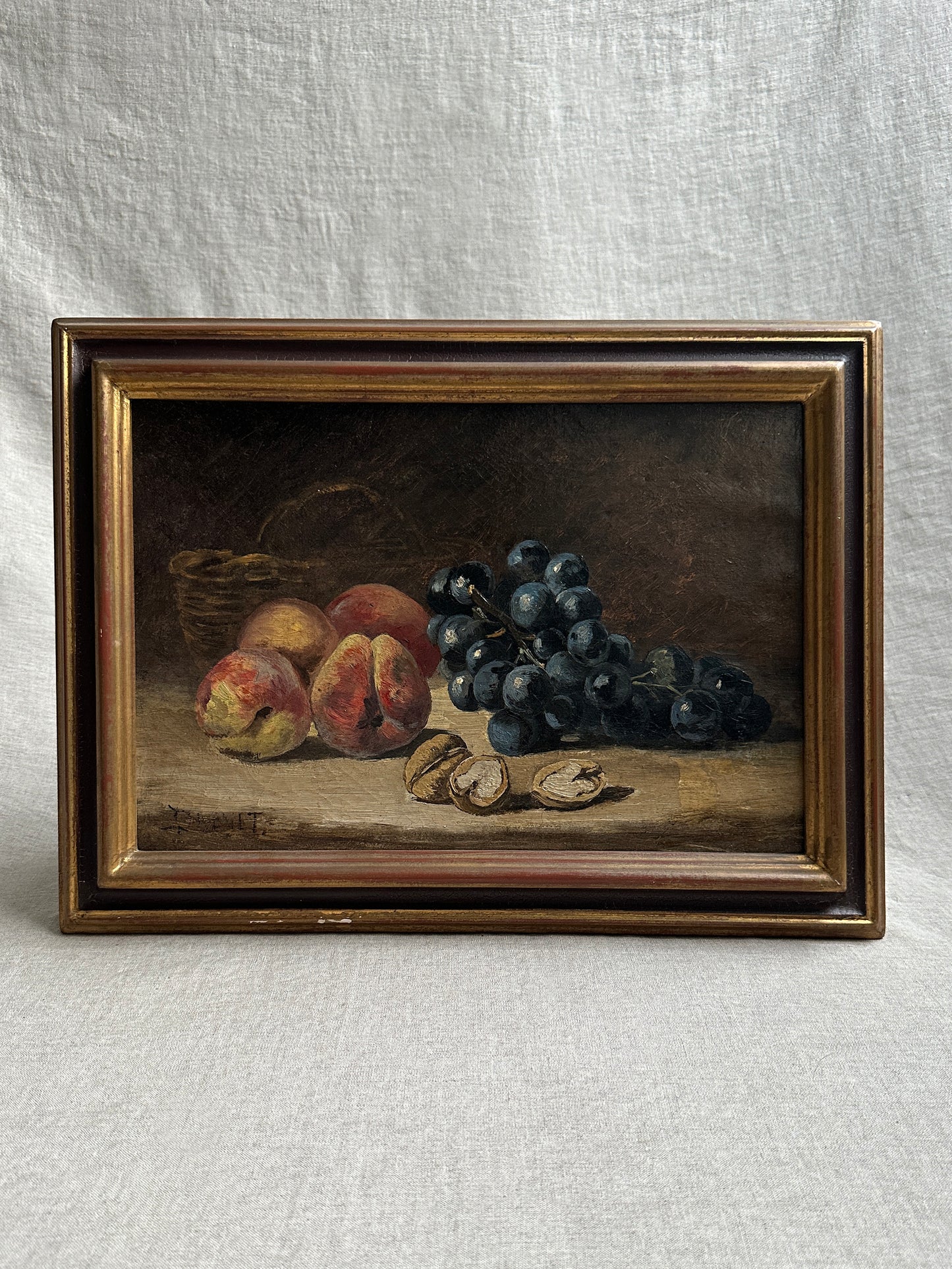 Antique still life painting