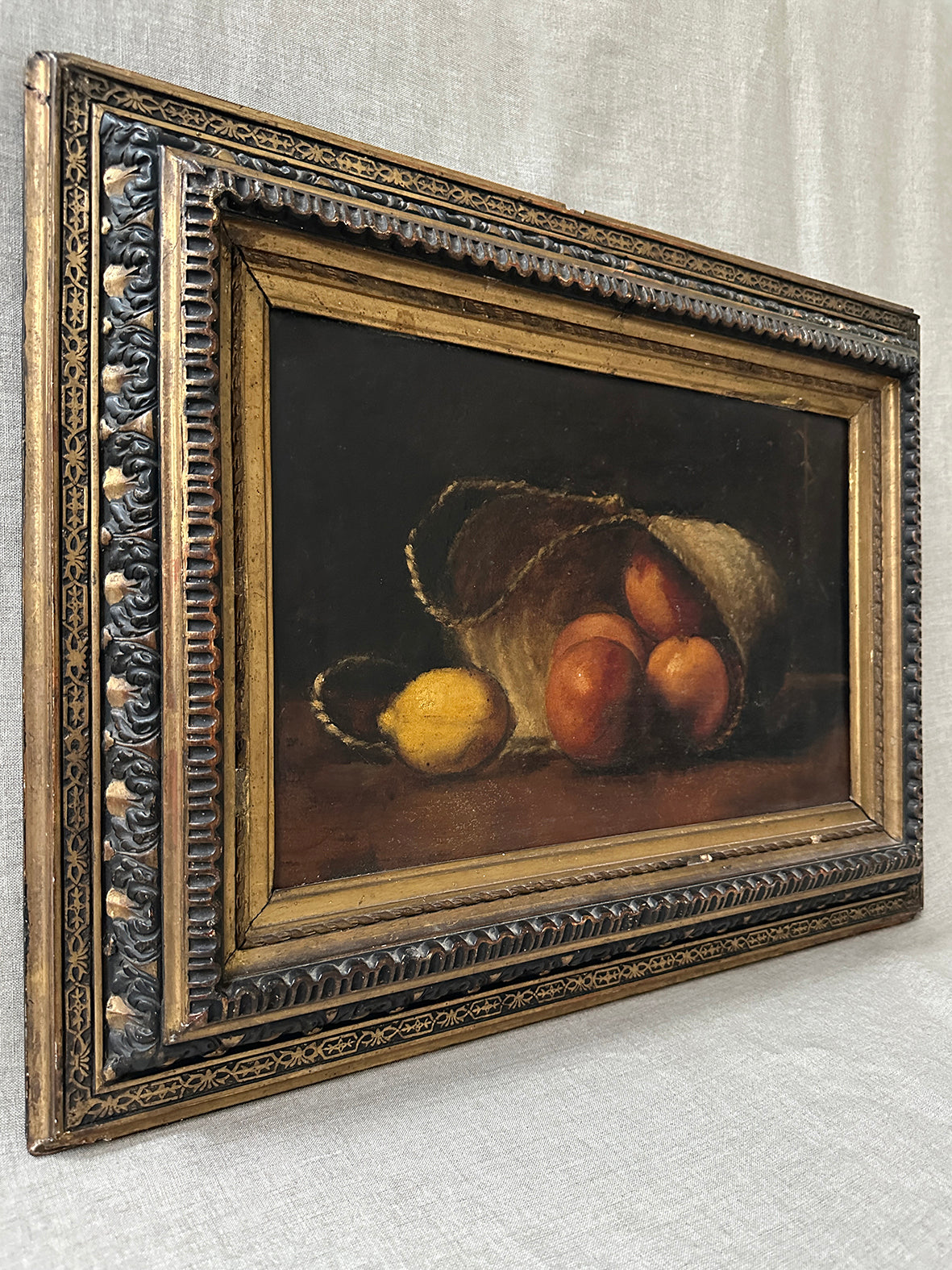 Antique still life painting