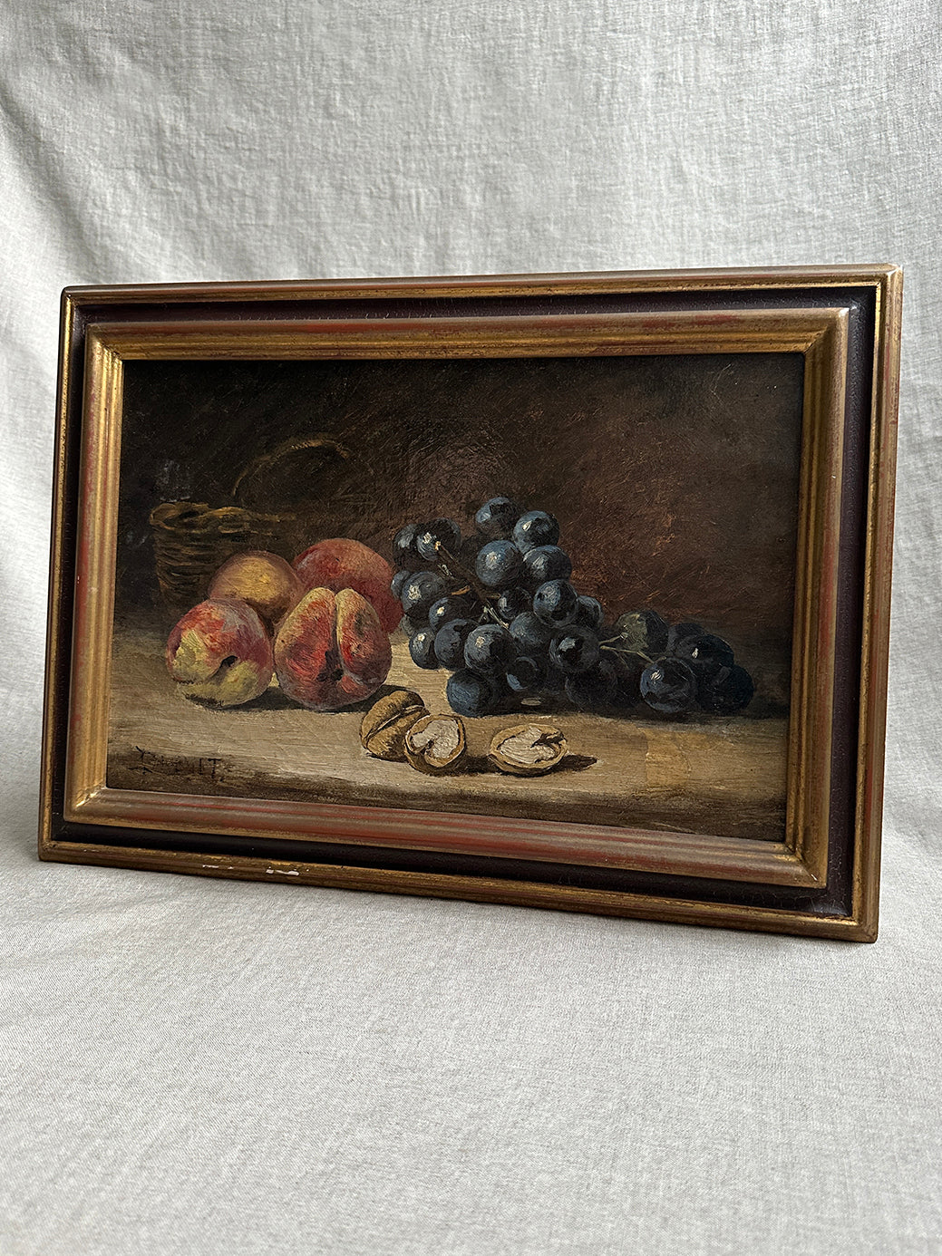 Antique still life painting