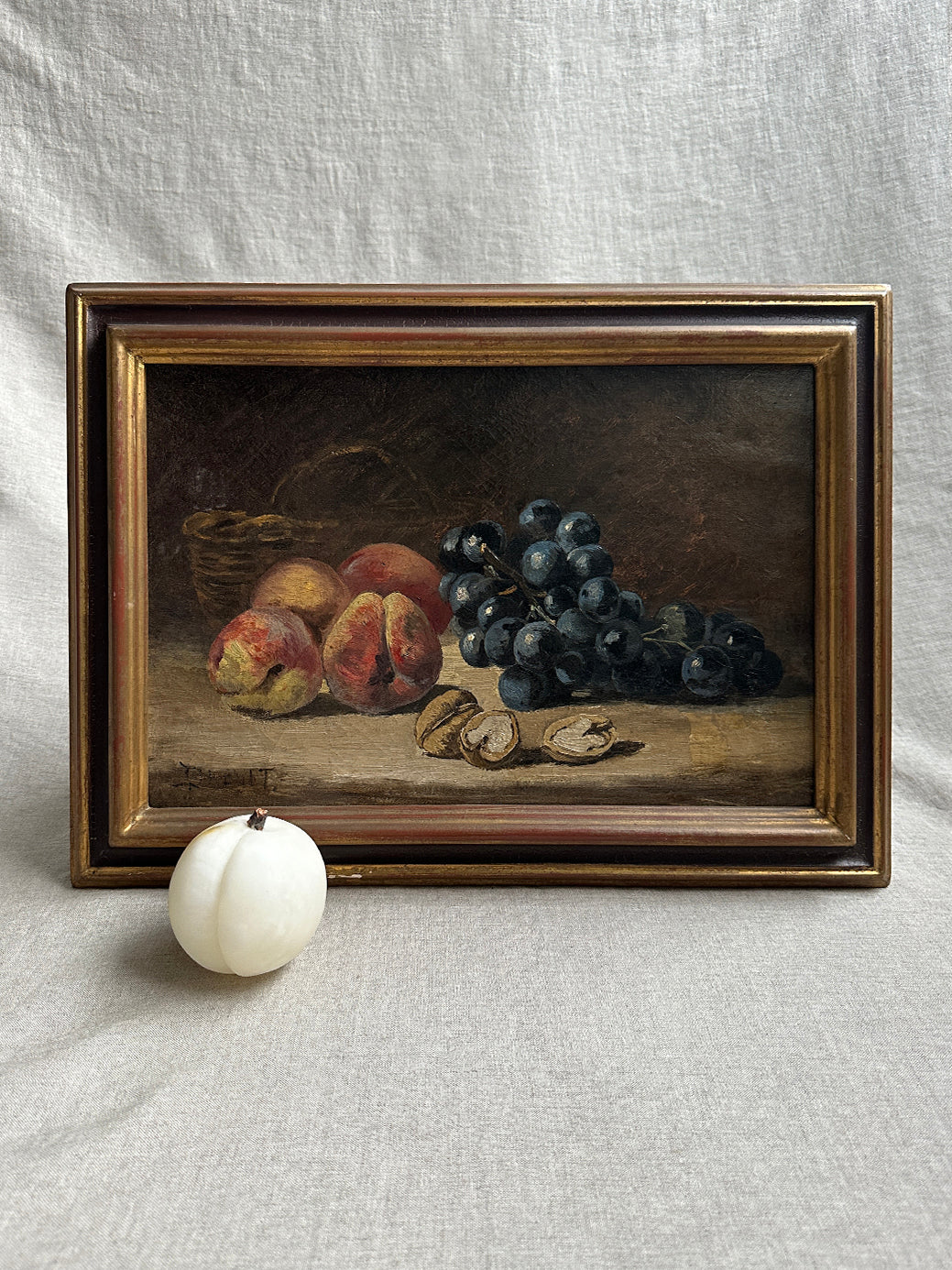 Antique still life painting