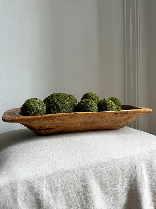 Antique wooden dough trough