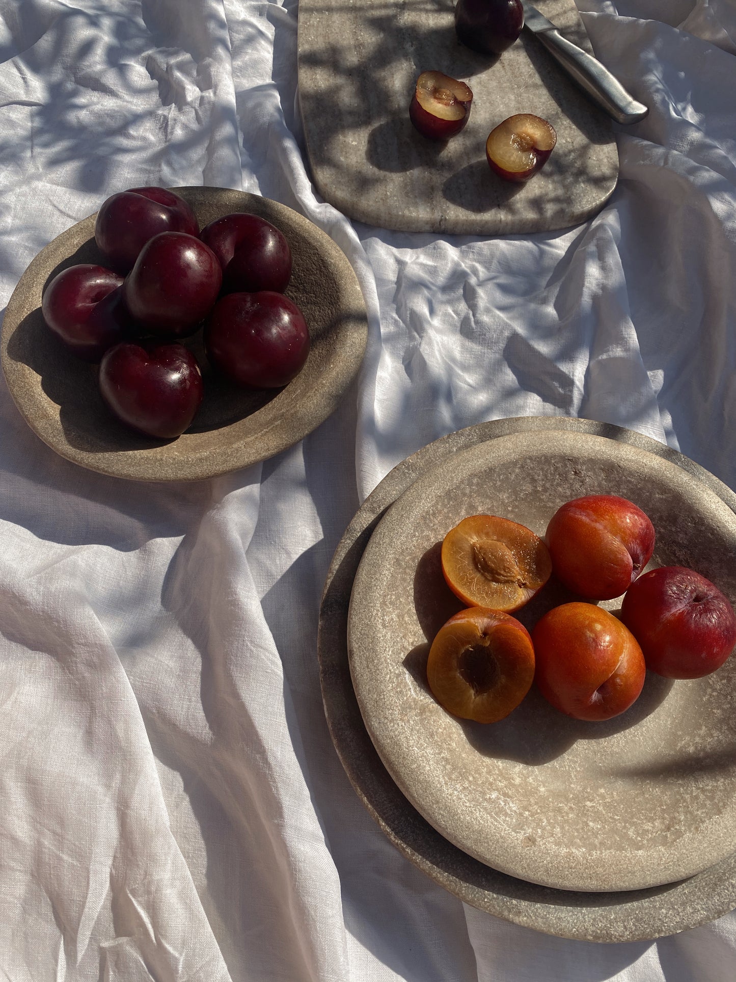 Vintage Indian marble bowl I