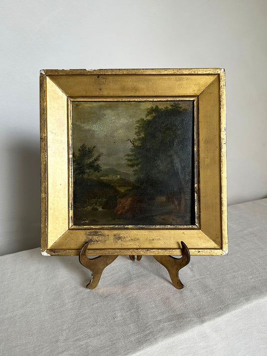 Antique oil painting