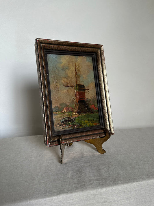 Antique Dutch oil painting