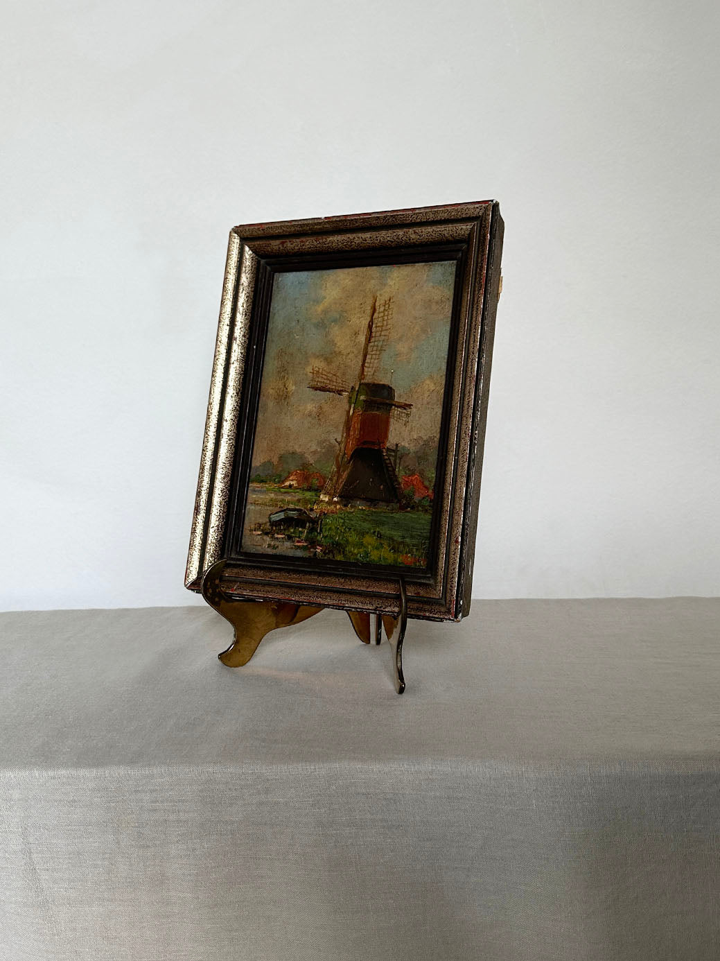 Antique Dutch oil painting