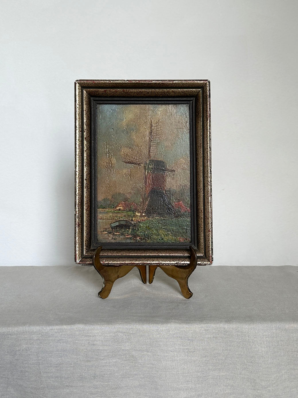 Antique Dutch oil painting